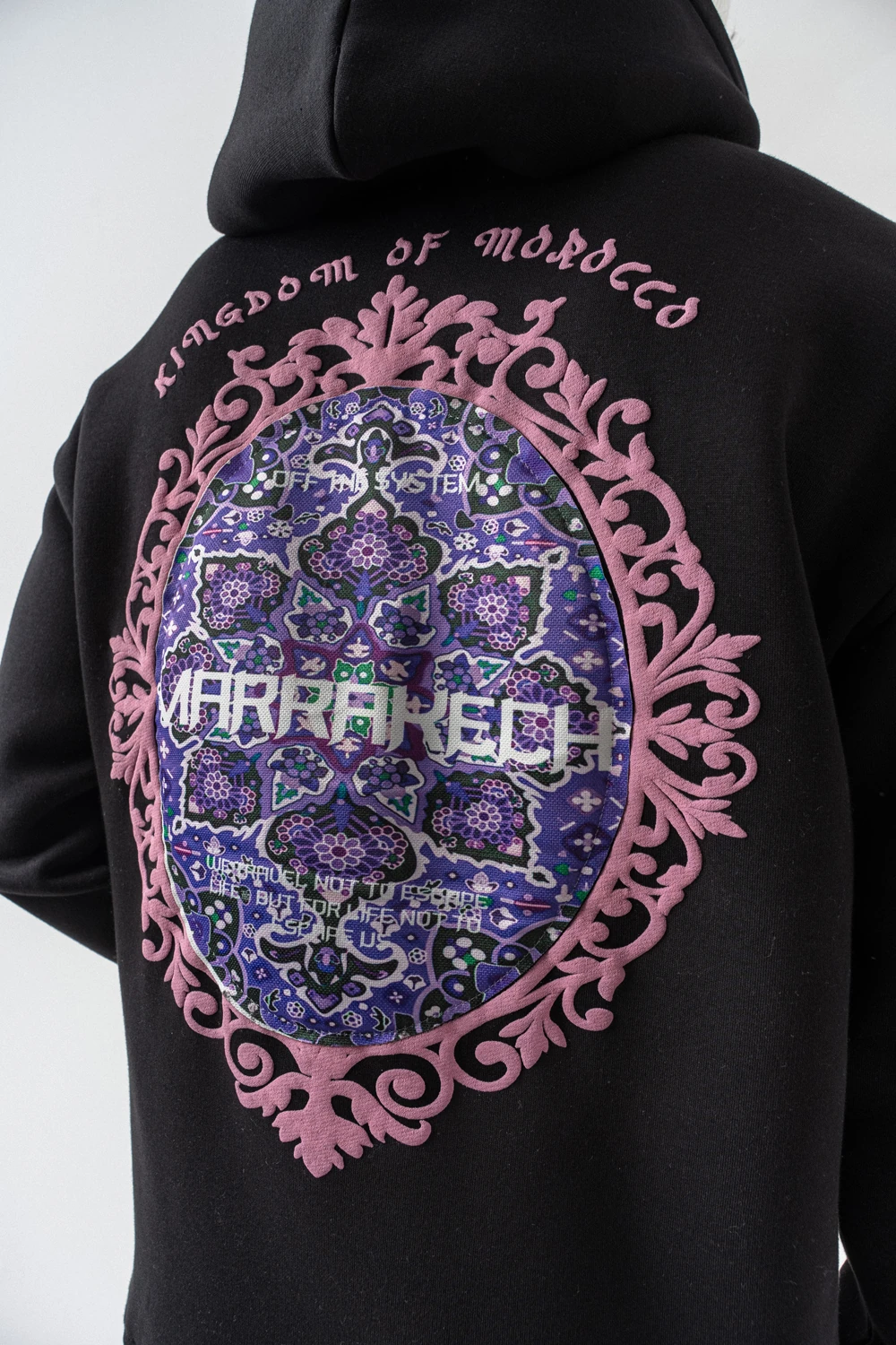 Marrakech Nakış ve Patch Detay Sweatshirt Hoodie