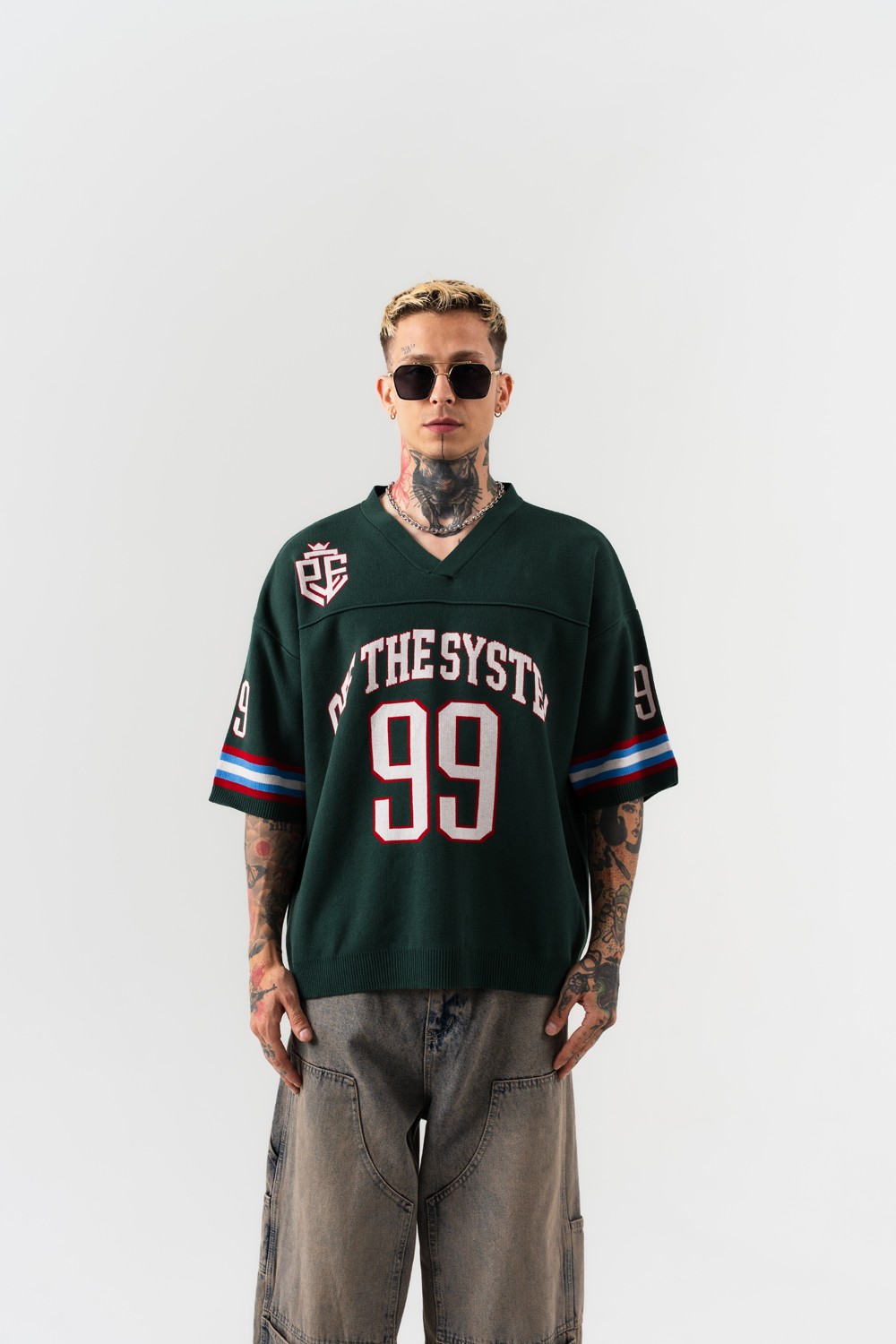 Off The System 99 Knit Oversize Triko T-shirt 