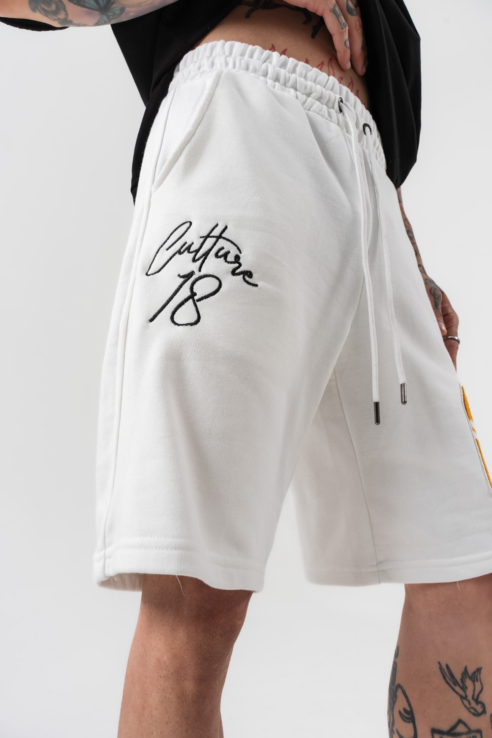 Culture C Nakışlı Oversize Şort