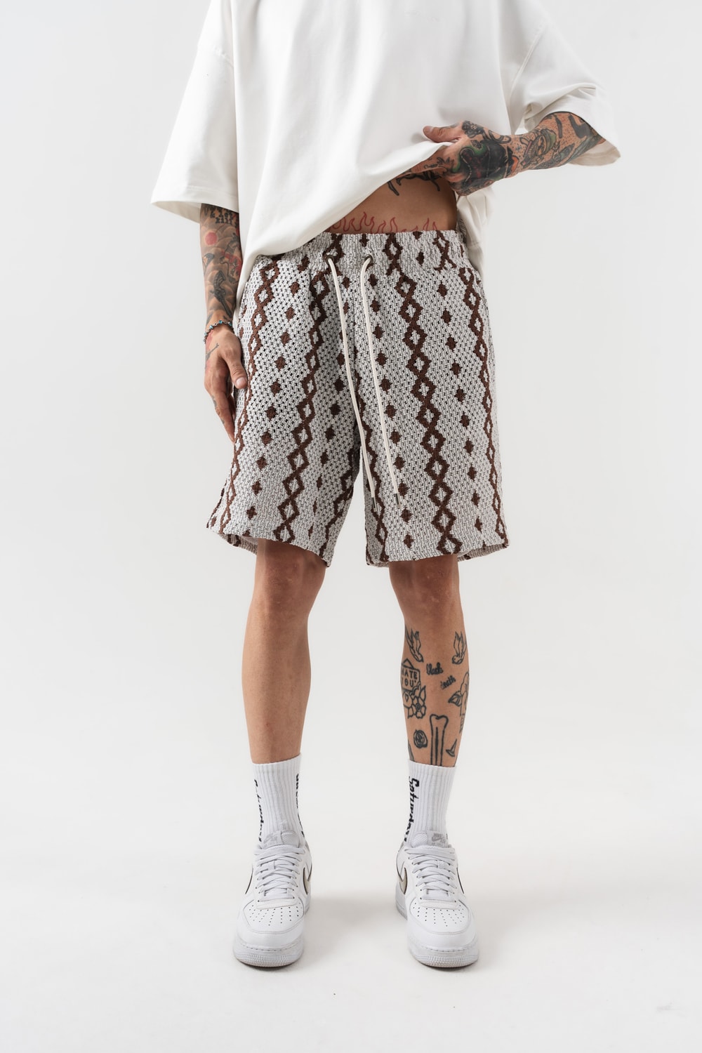 Rawcut Knit Triko Şort