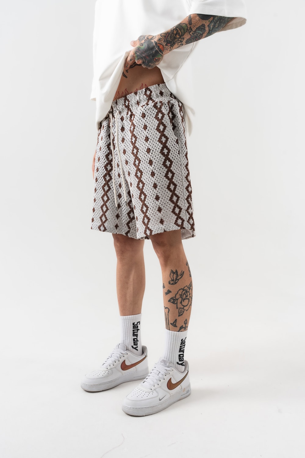 Rawcut Knit Triko Şort