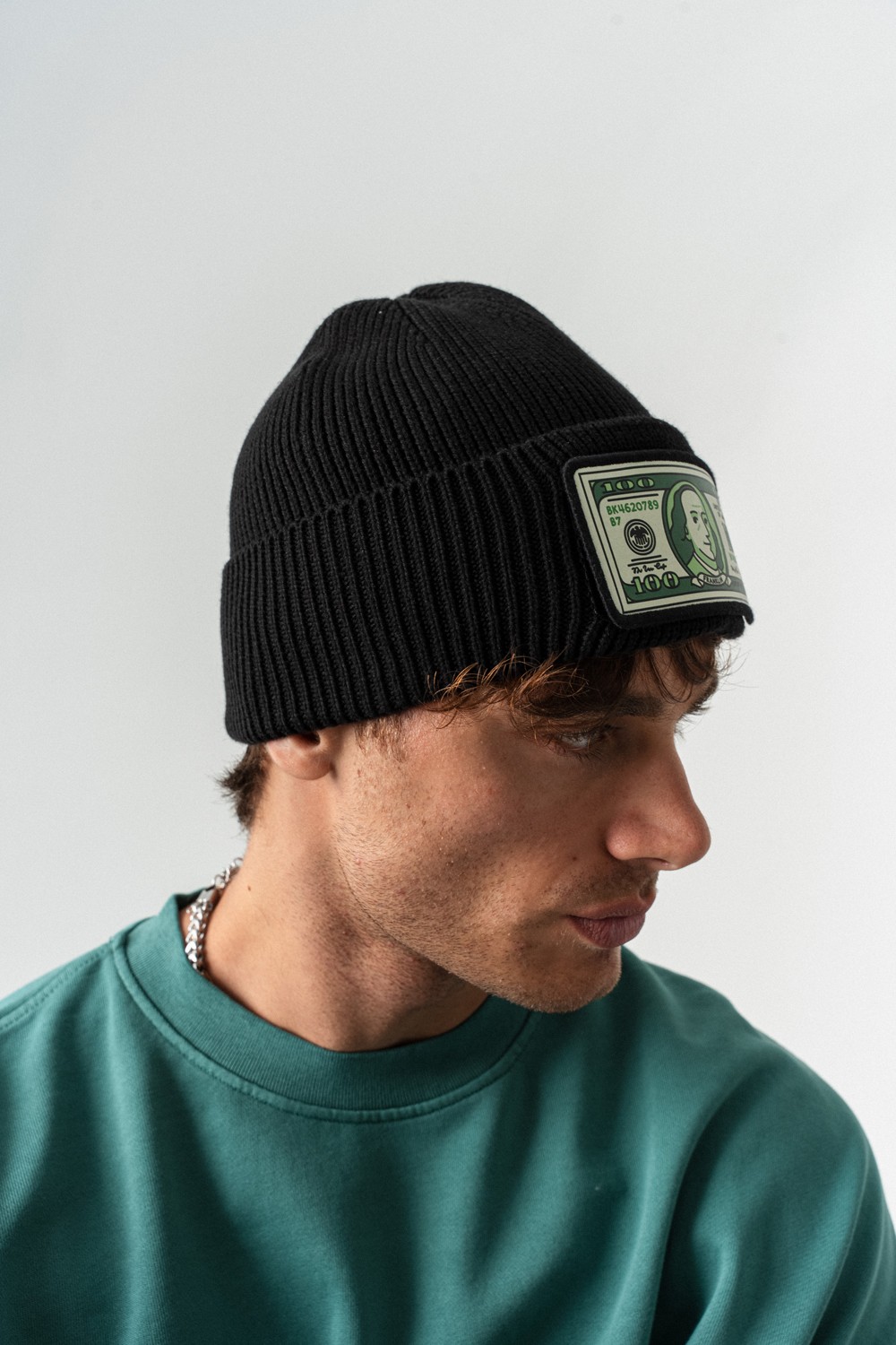 Money Cırtlı Patch Bere