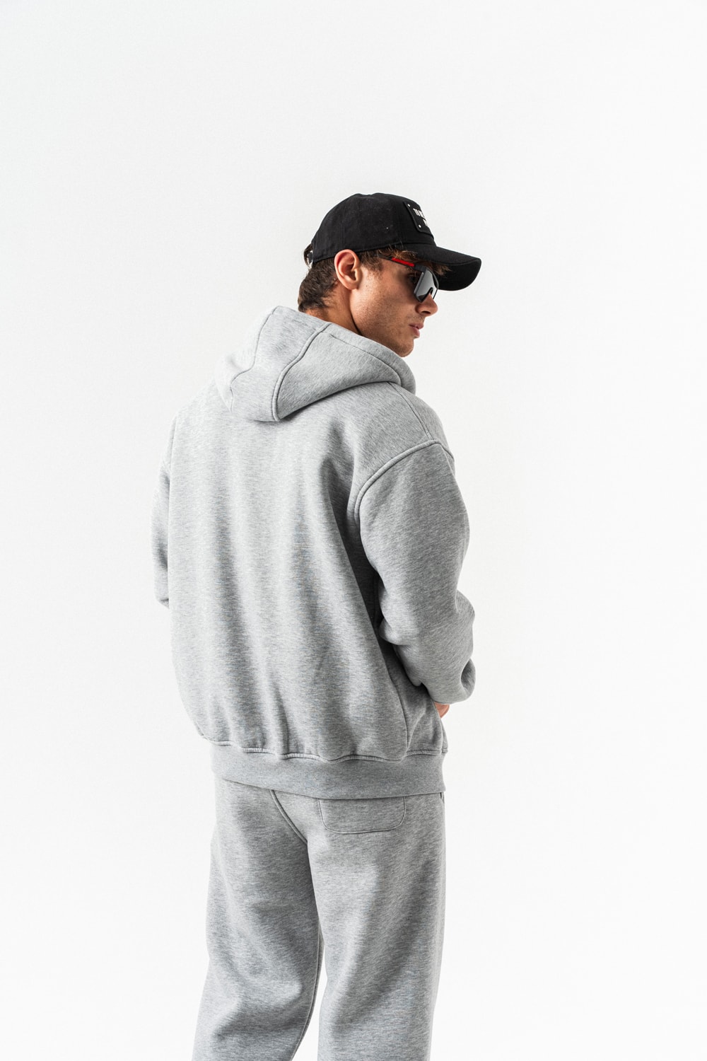 Brickstorm Fermuarlı Hoodie ve Jogger Eşofman Takımı - Grimelanj