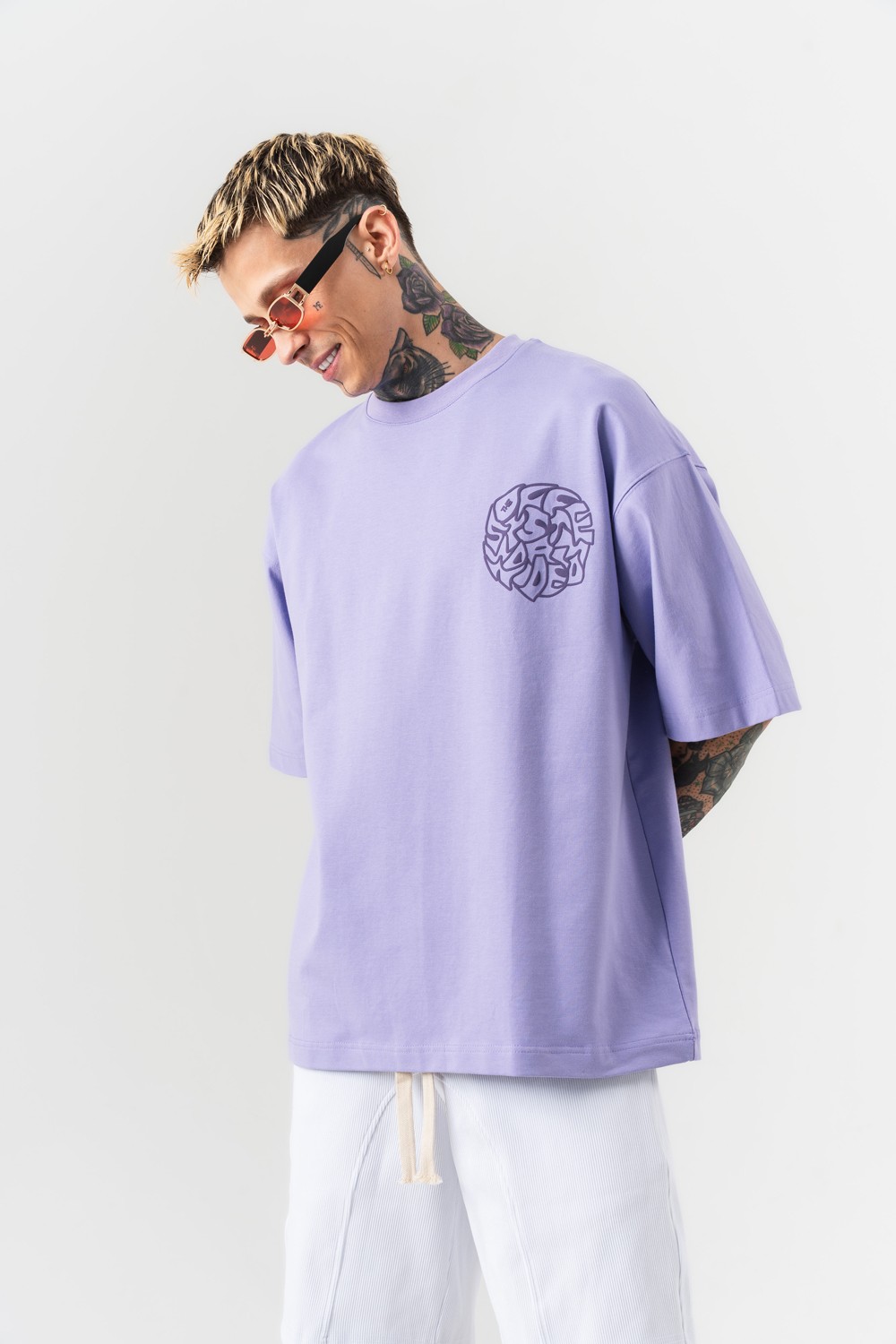 Noirline Oversize T-shirt - Mor