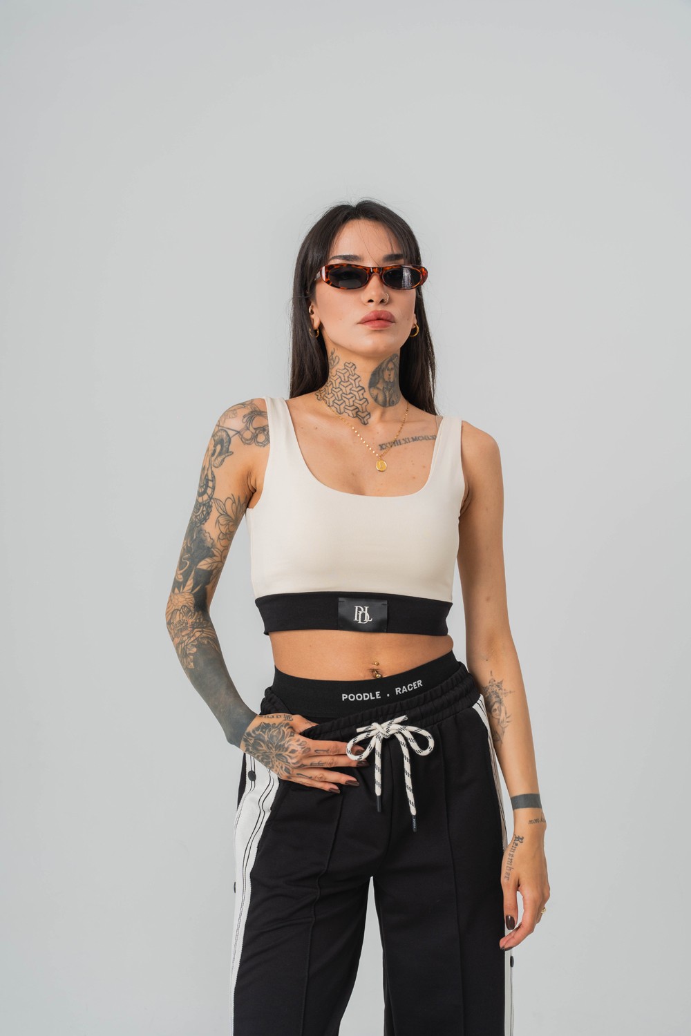 North Point Crop + Kapüşonlu Kadın T-shirt 2' li Set