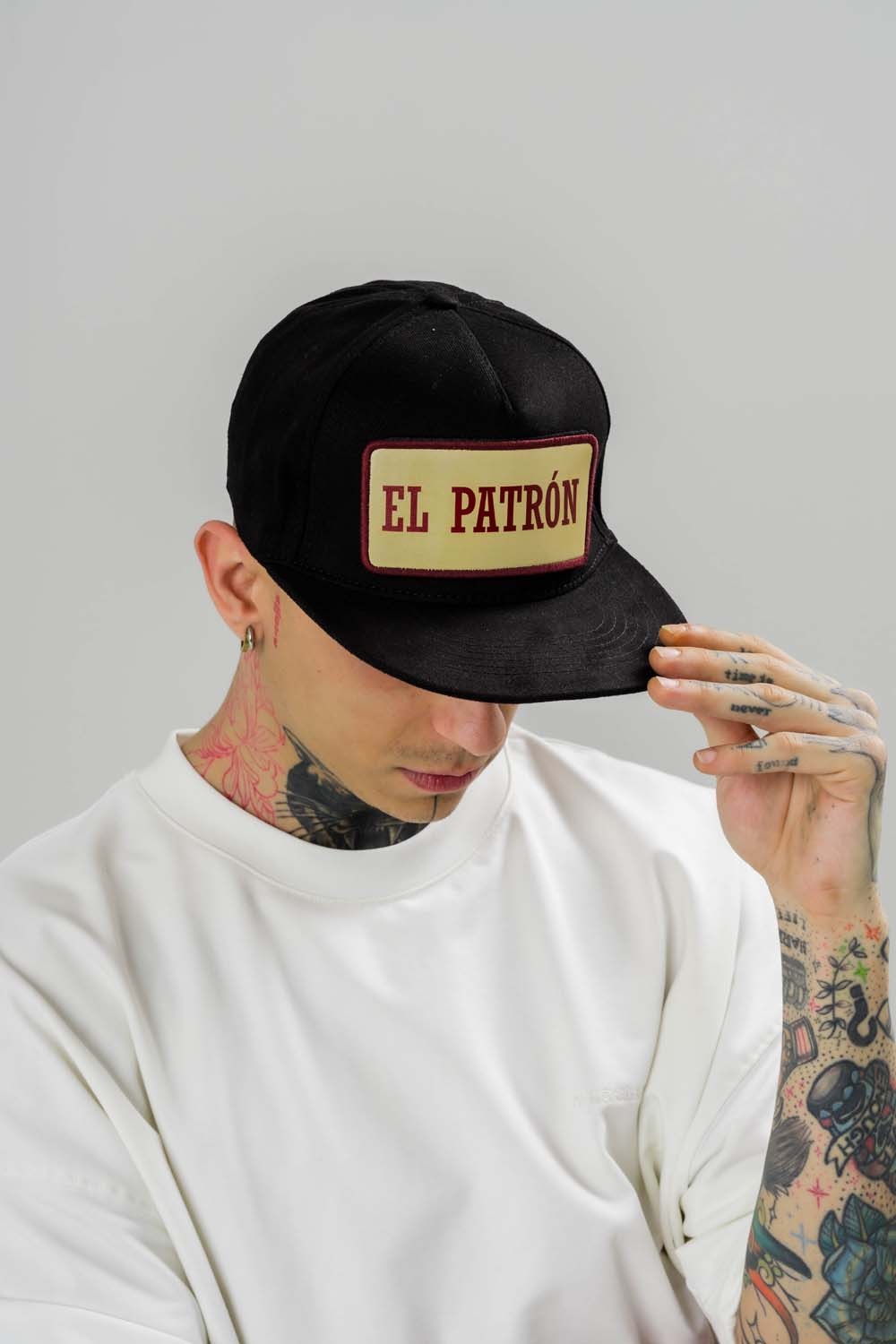 El Patron Cırtlı Patch Dahil Cap Şapka
