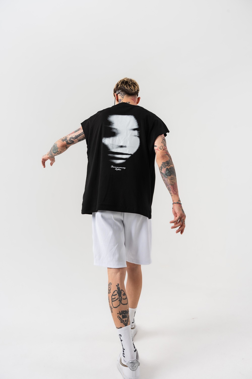Foggy Pulse Kolsuz Oversize T-shirt