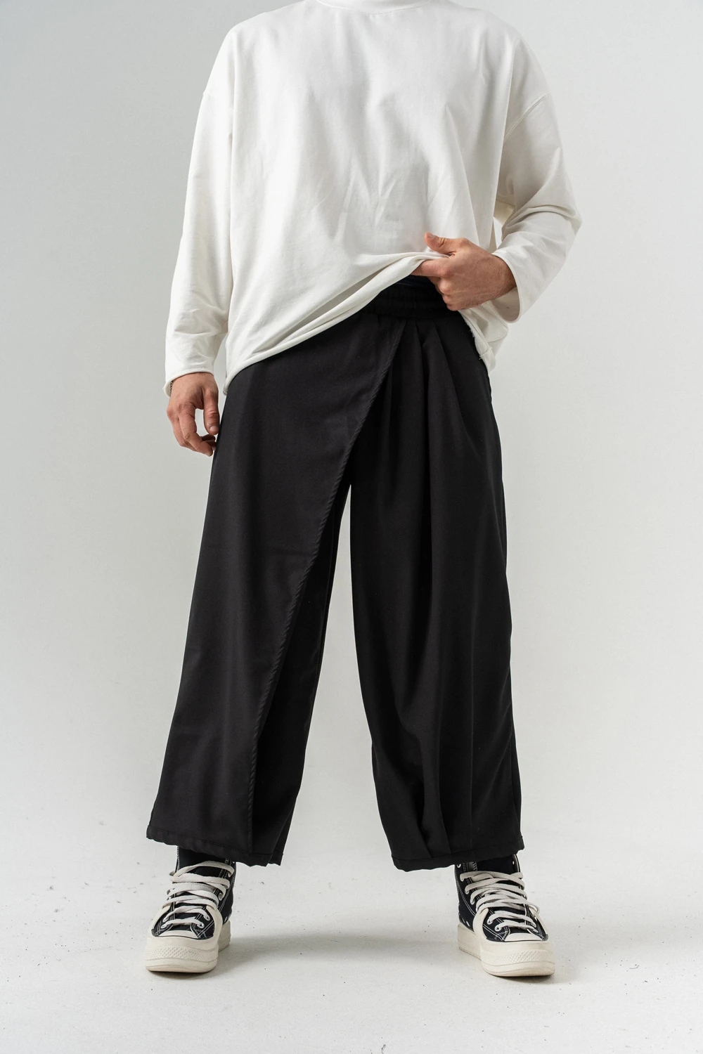 Rogueform Asimetrik Baggy Pantolon