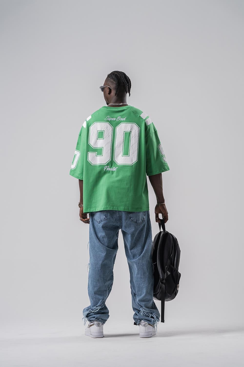 Bowl 90  Bisiklet Yaka Oversize T-shirt