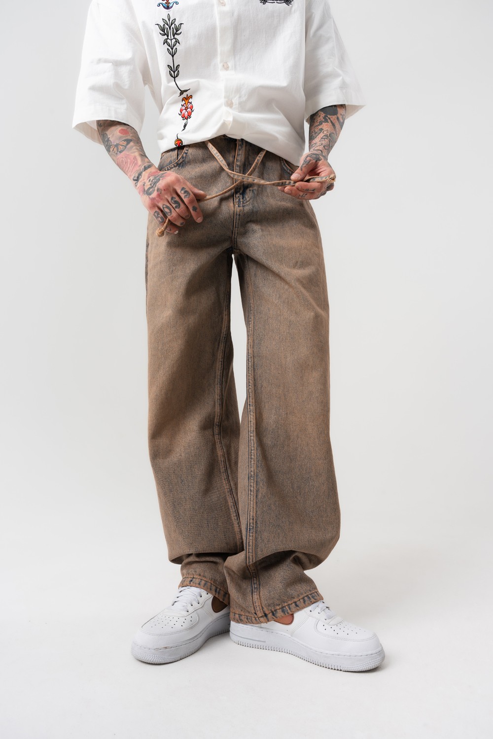 Ghostline Jean Baggy Pantolon