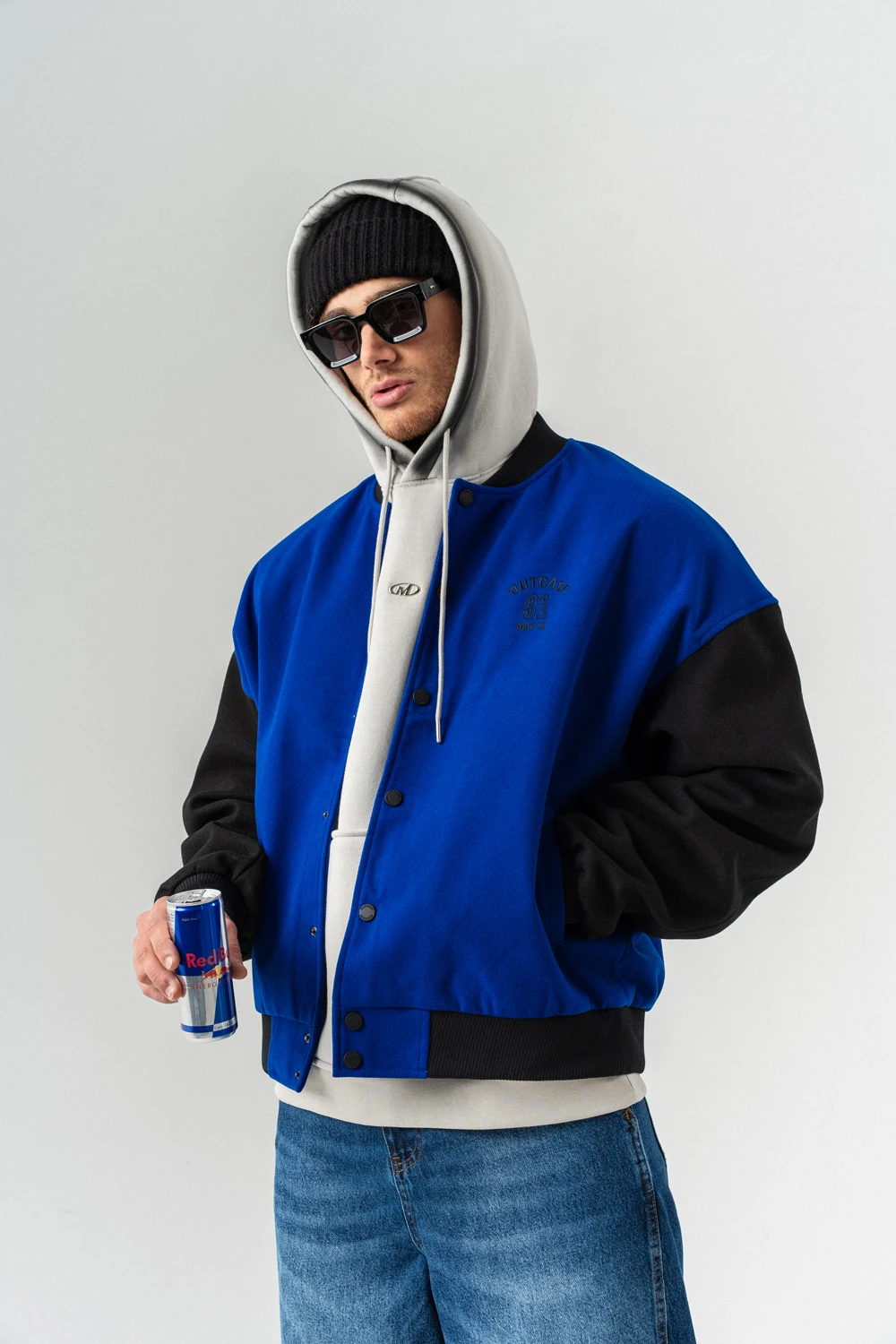 Outcase Nakış Detaylı Kolej Ceket