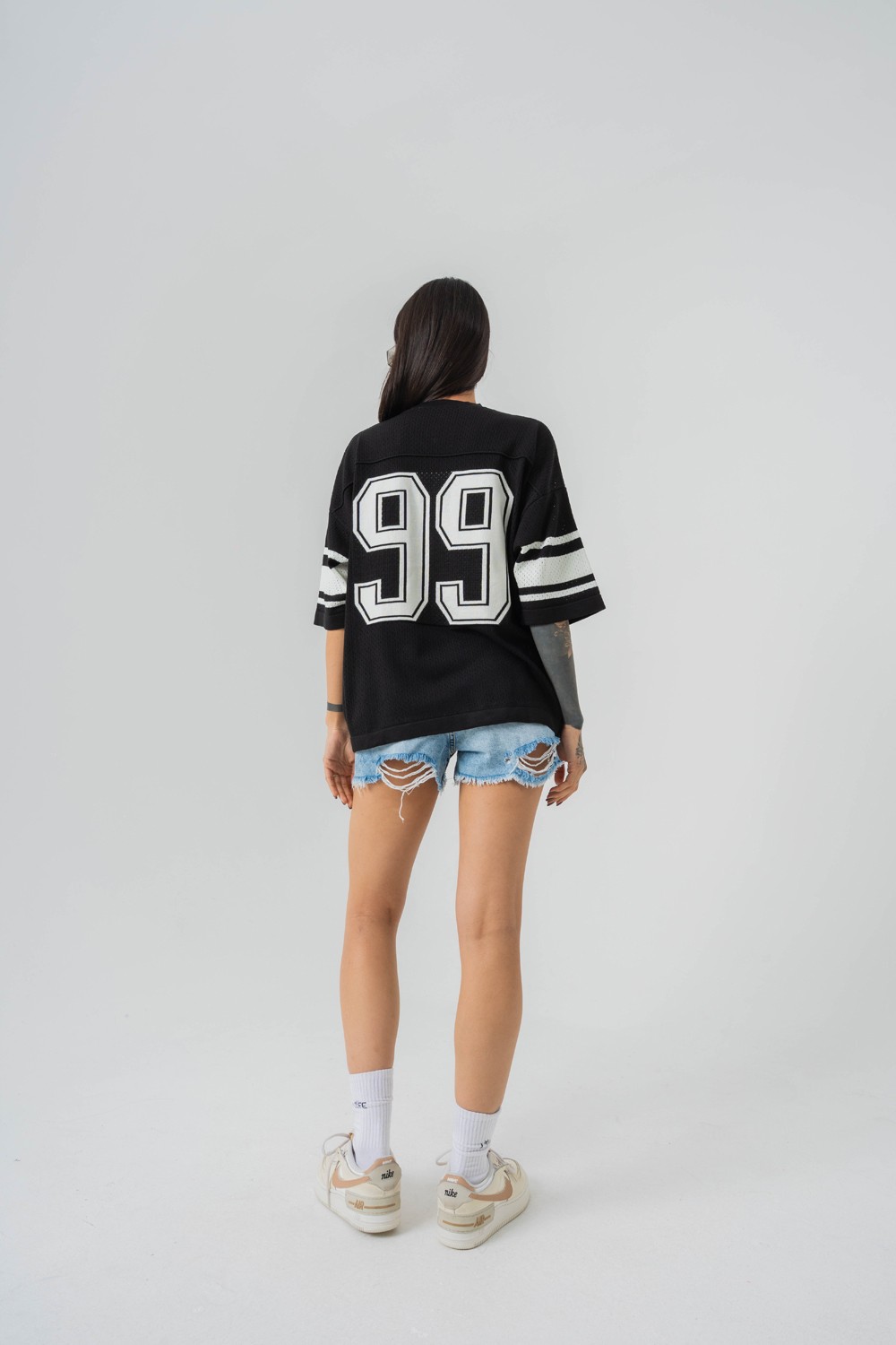 99 Knit Oversize Triko T-shirt