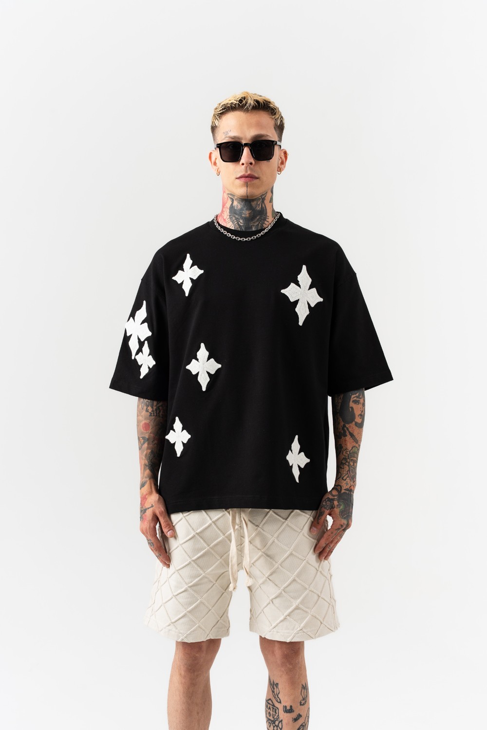 Starpiece Nakış Detaylı Oversize T-shirt