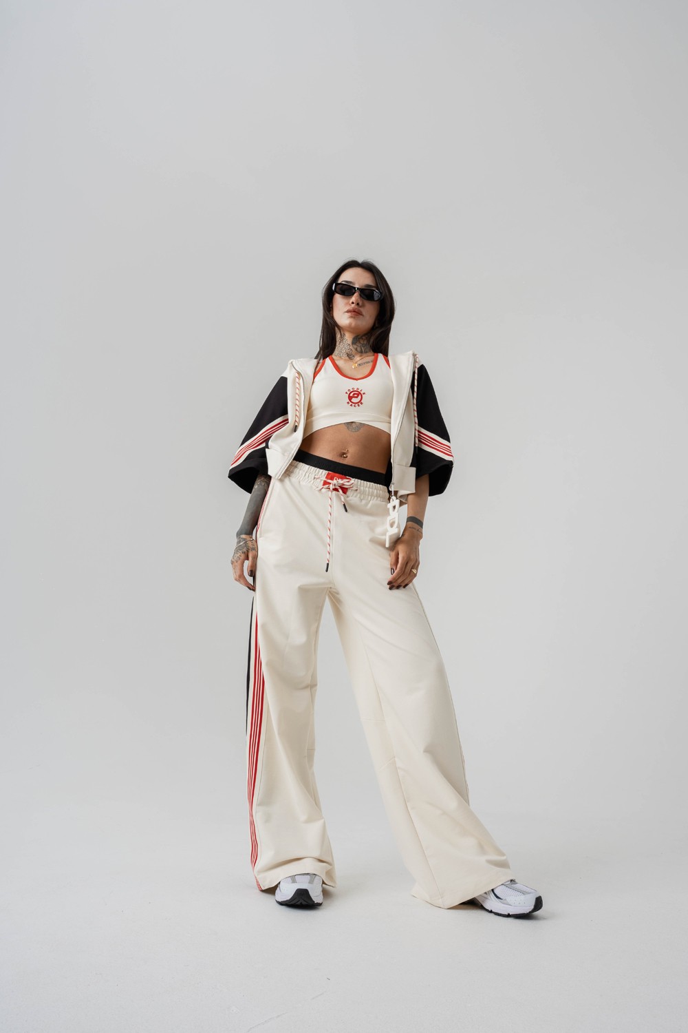 Zest Crop ve Kapüşonlı Kadın T-shirt 2'li Set