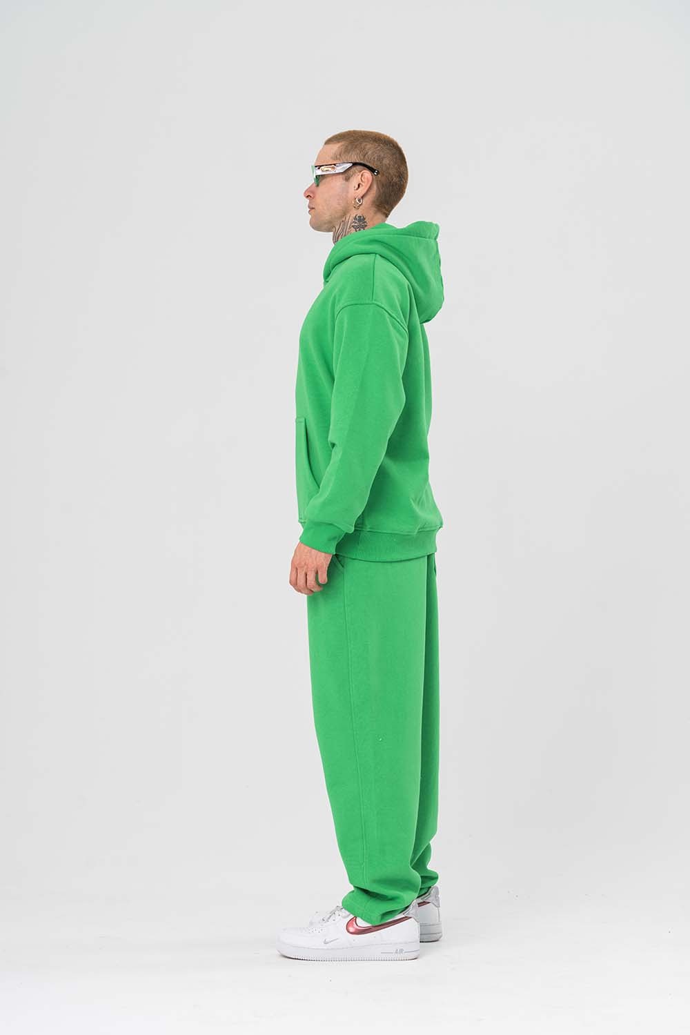 Basic Şardonlu Baggy Eşofman Alt