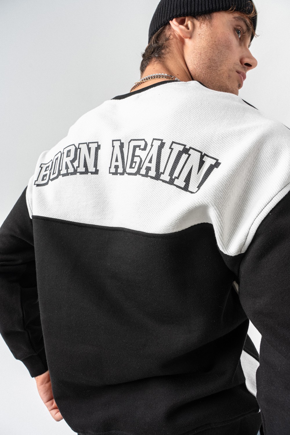 Born Again Bisiklet Yaka Sweatshirt