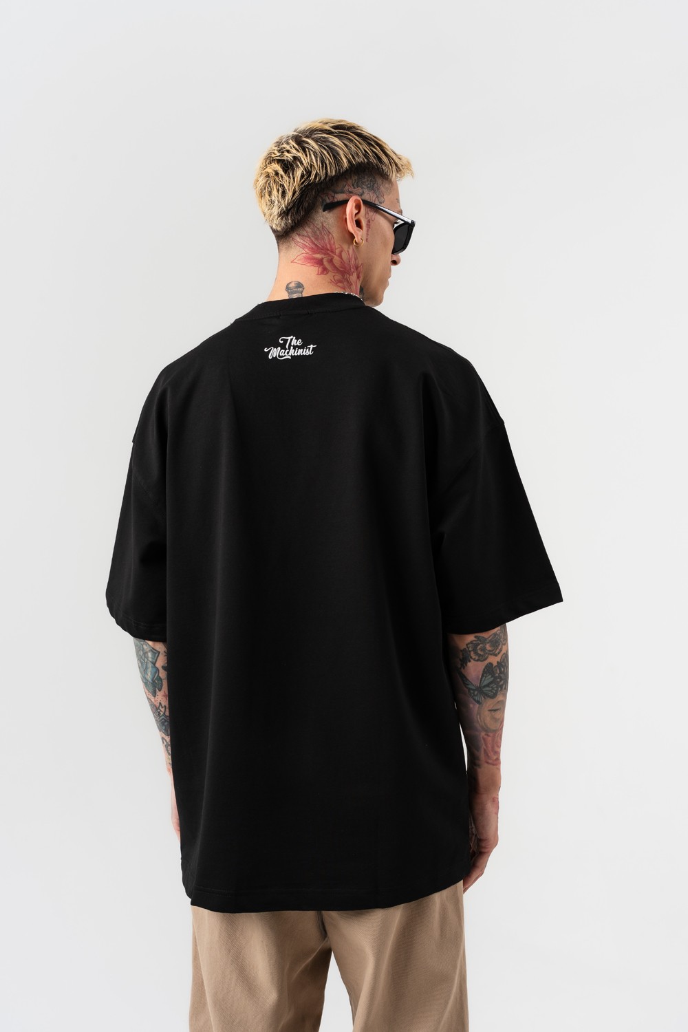 Goldtear Kabartma Baskı Oversize T-shirt