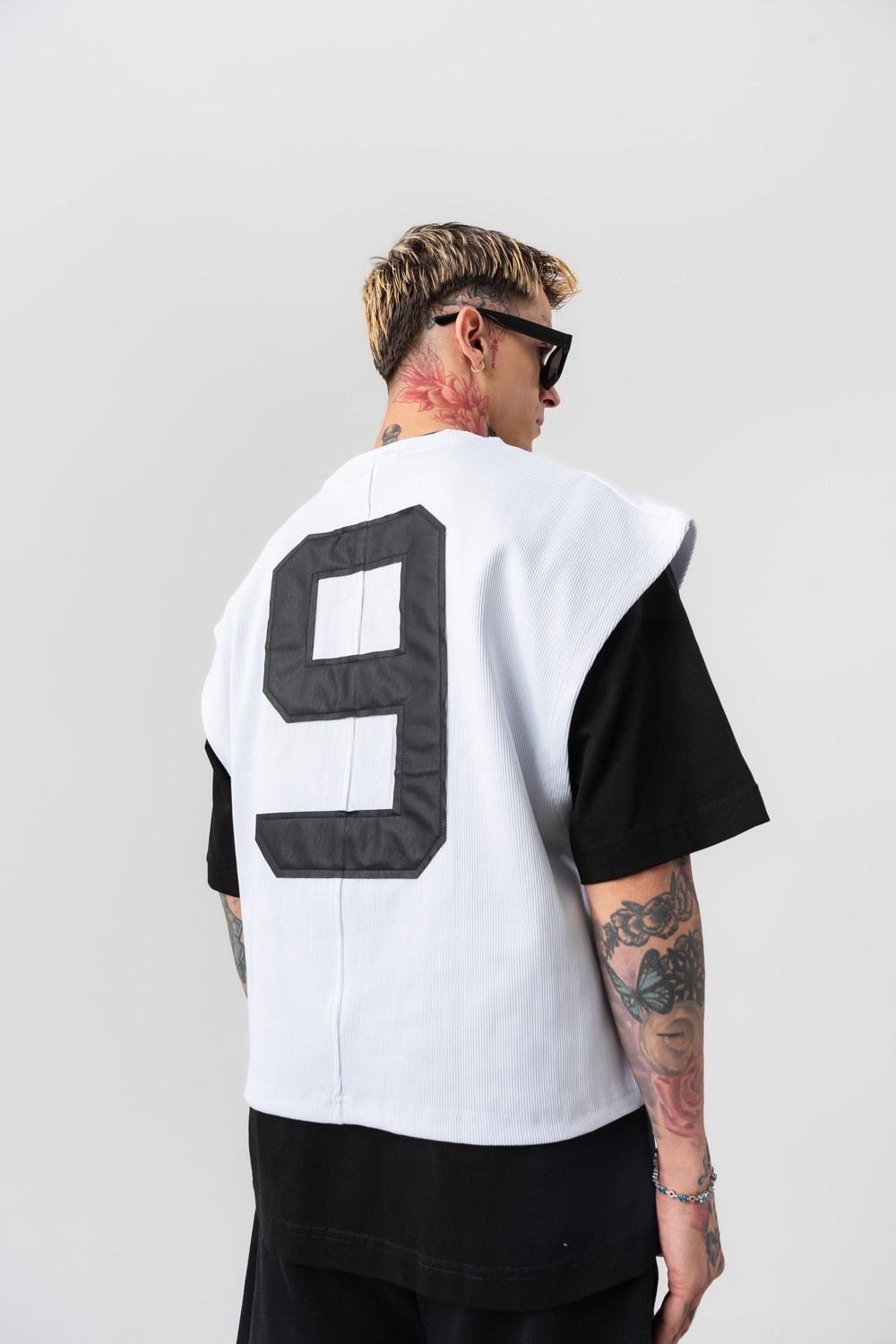Patriot 9 Premium Oversize Crop ve T-shirt Bir Arada 2'li Set