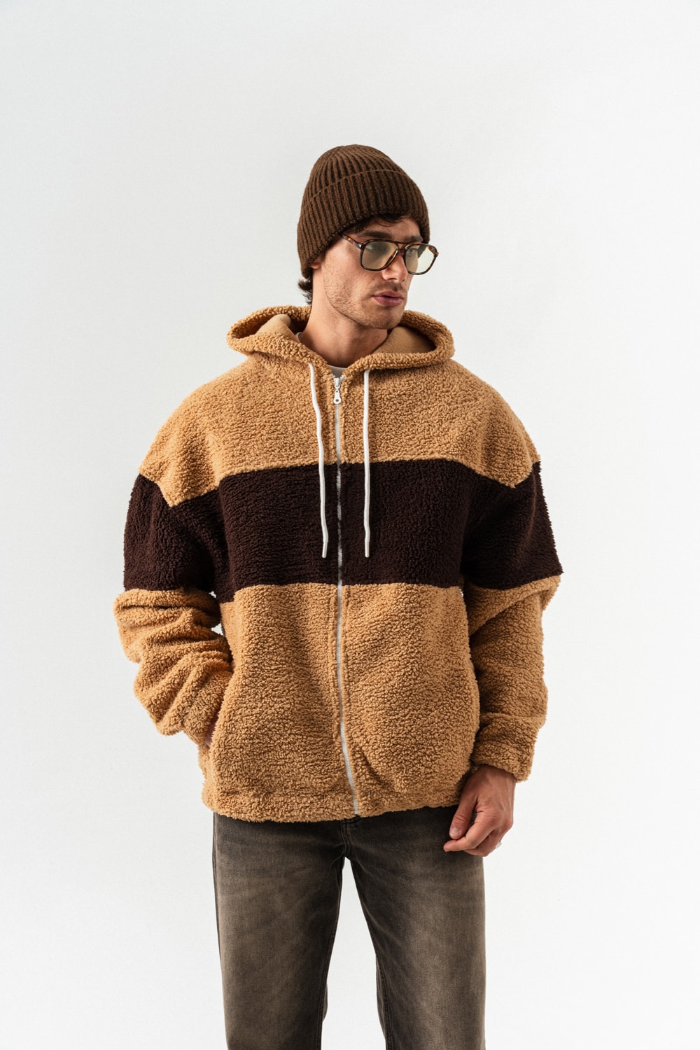 Blankfield Peluş Sweatshirt Hoodie