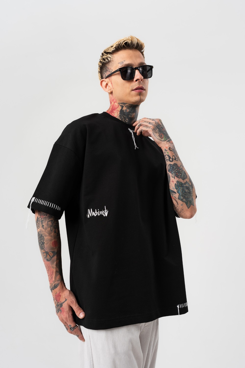 Tailor Dikiş Detaylı Oversize T-shirt