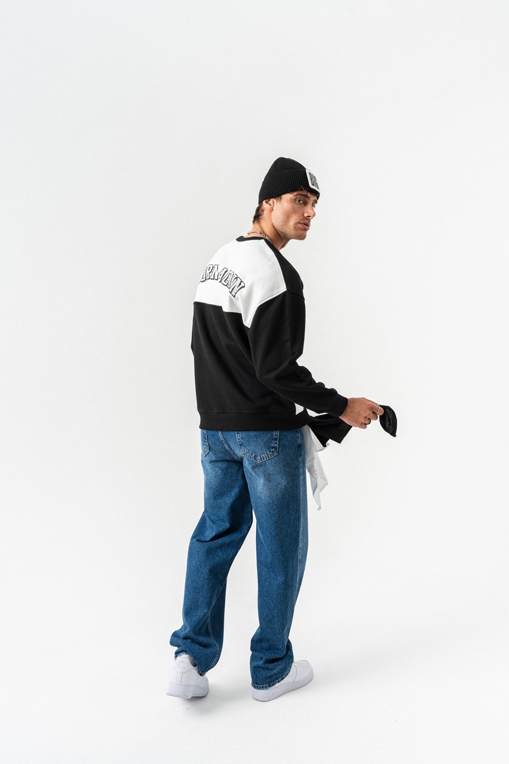 Born Again Bisiklet Yaka Sweatshirt