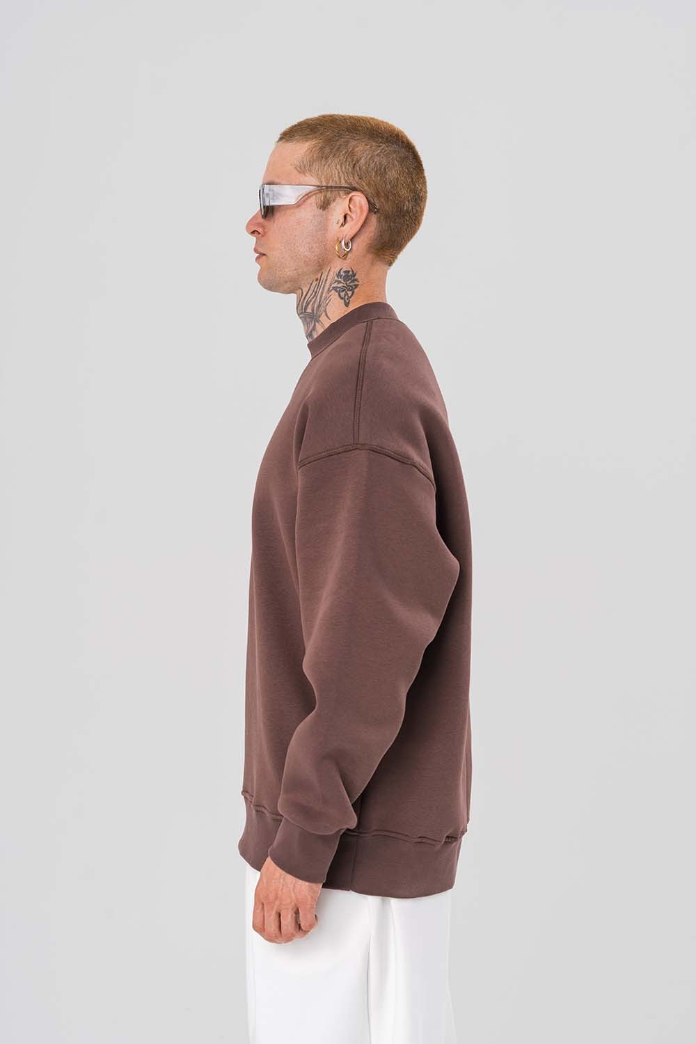 Twenty5Twelve Yaka Detaylı Bisiklet Yaka Sweatshirt