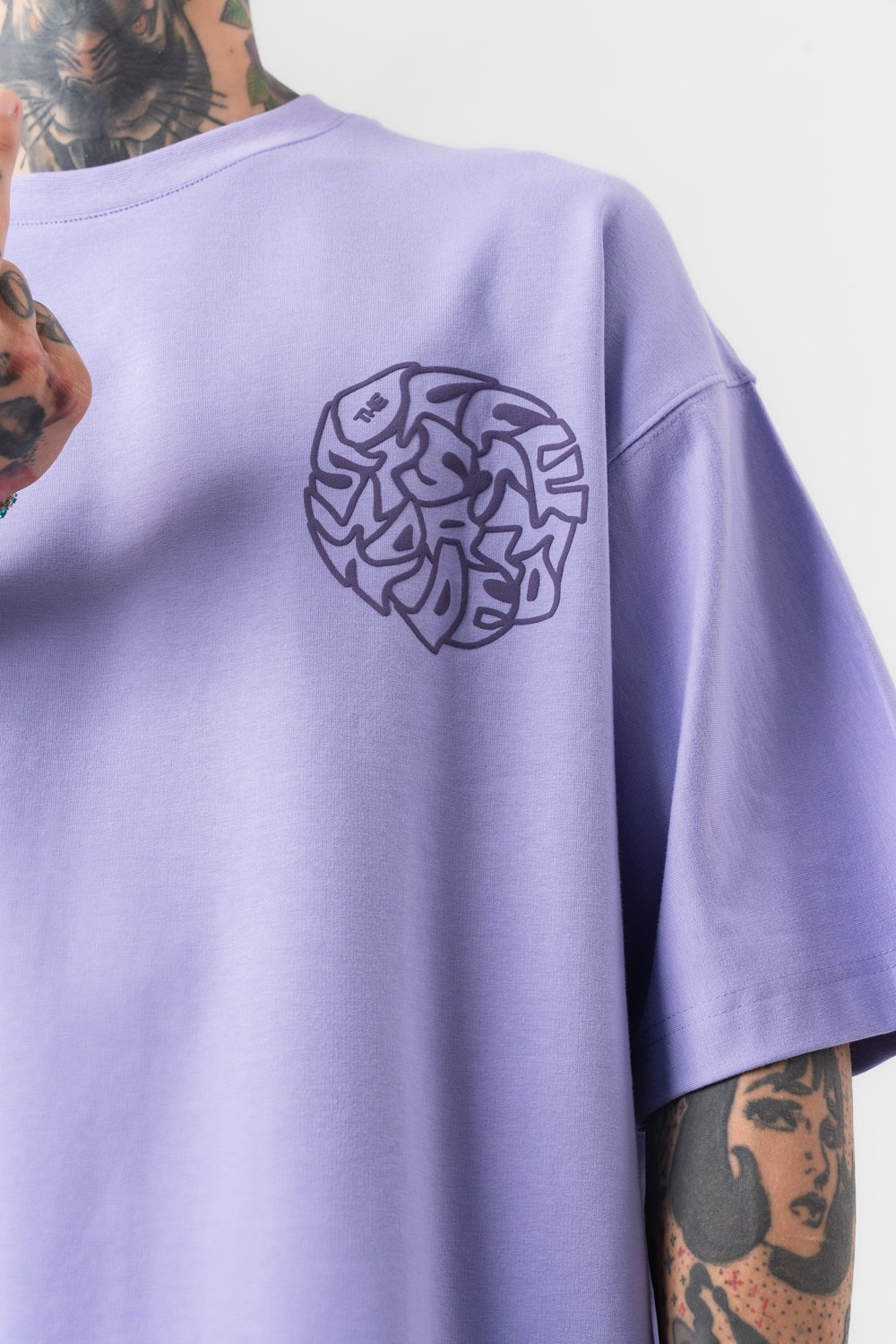 Noirline Oversize T-shirt - Mor