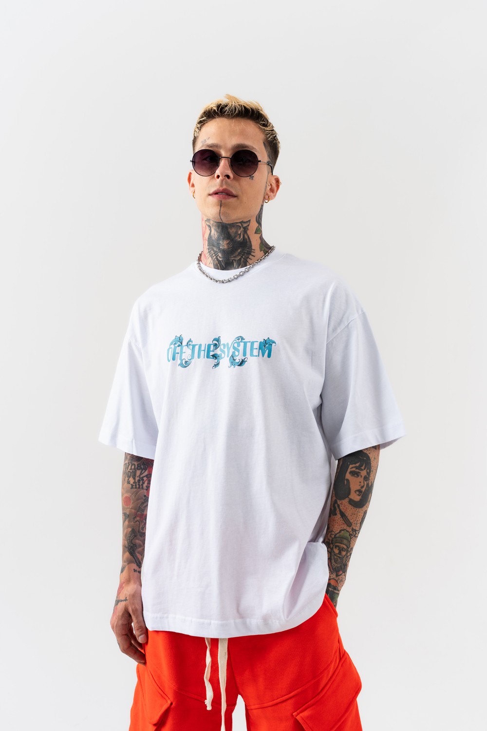 Taz Sırt Baskılı Oversize T-shirt