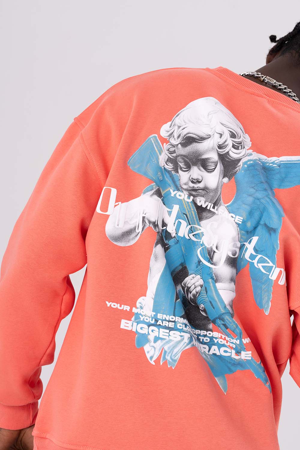 Miracle Bisiklet Yaka Sweatshirt