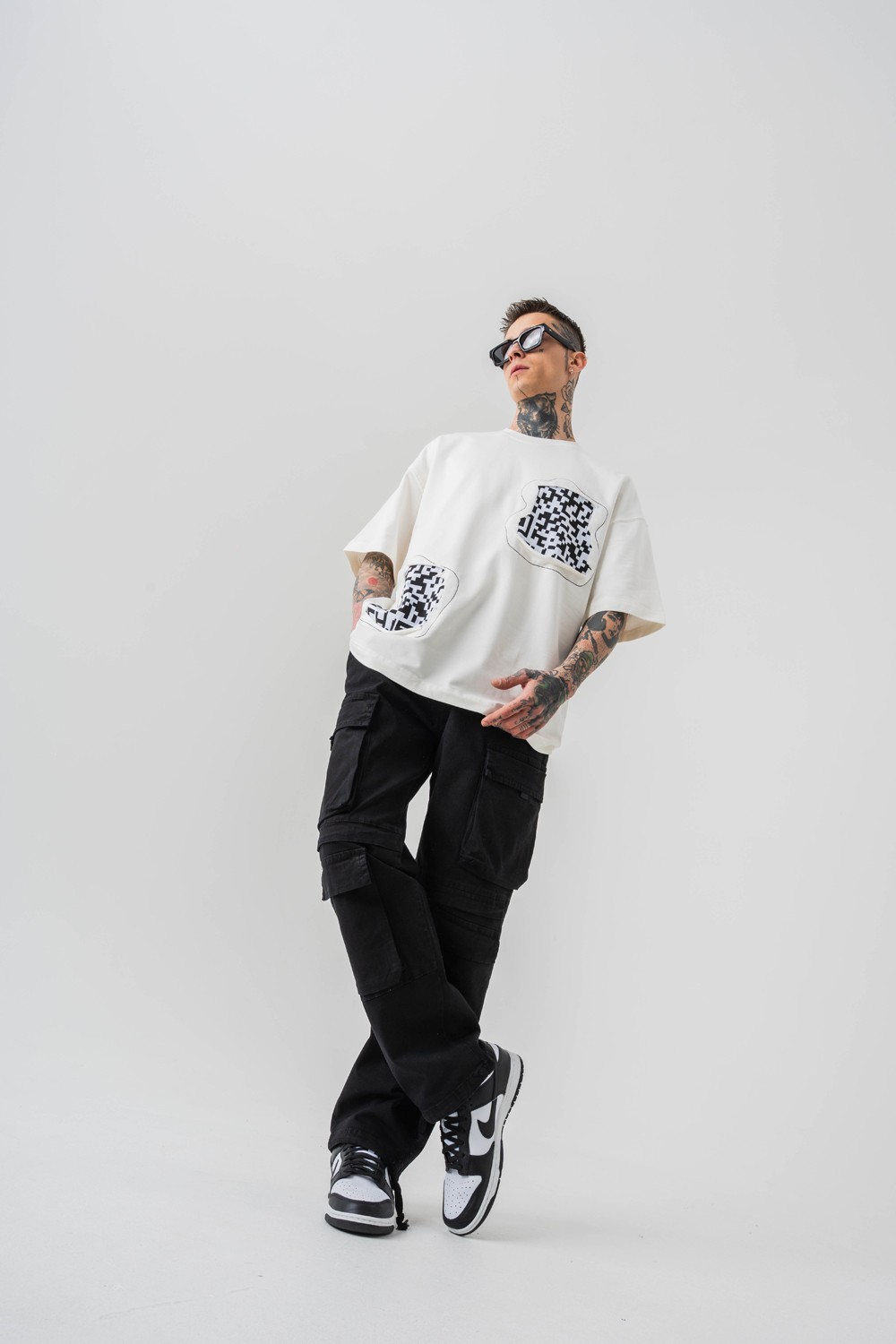 QR Code Oversize T-shirt