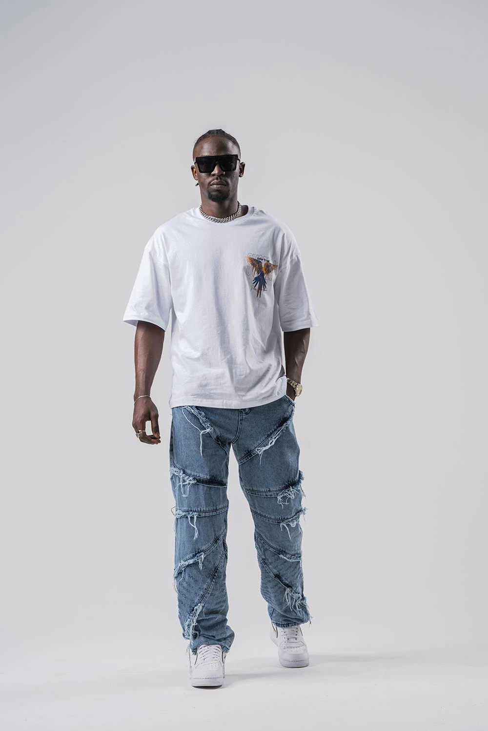 Tassel  Jean Baggy Pantolon