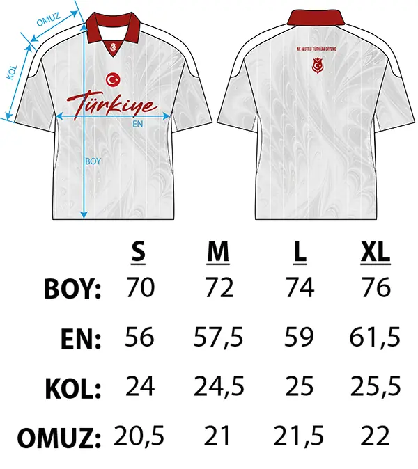 Gangown Beden Tablosu