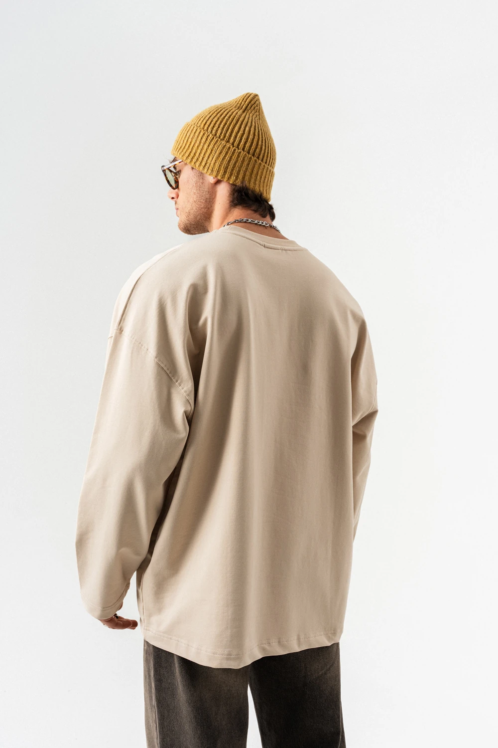 Airvoid Basic Bisiklet Yaka Sweatshirt