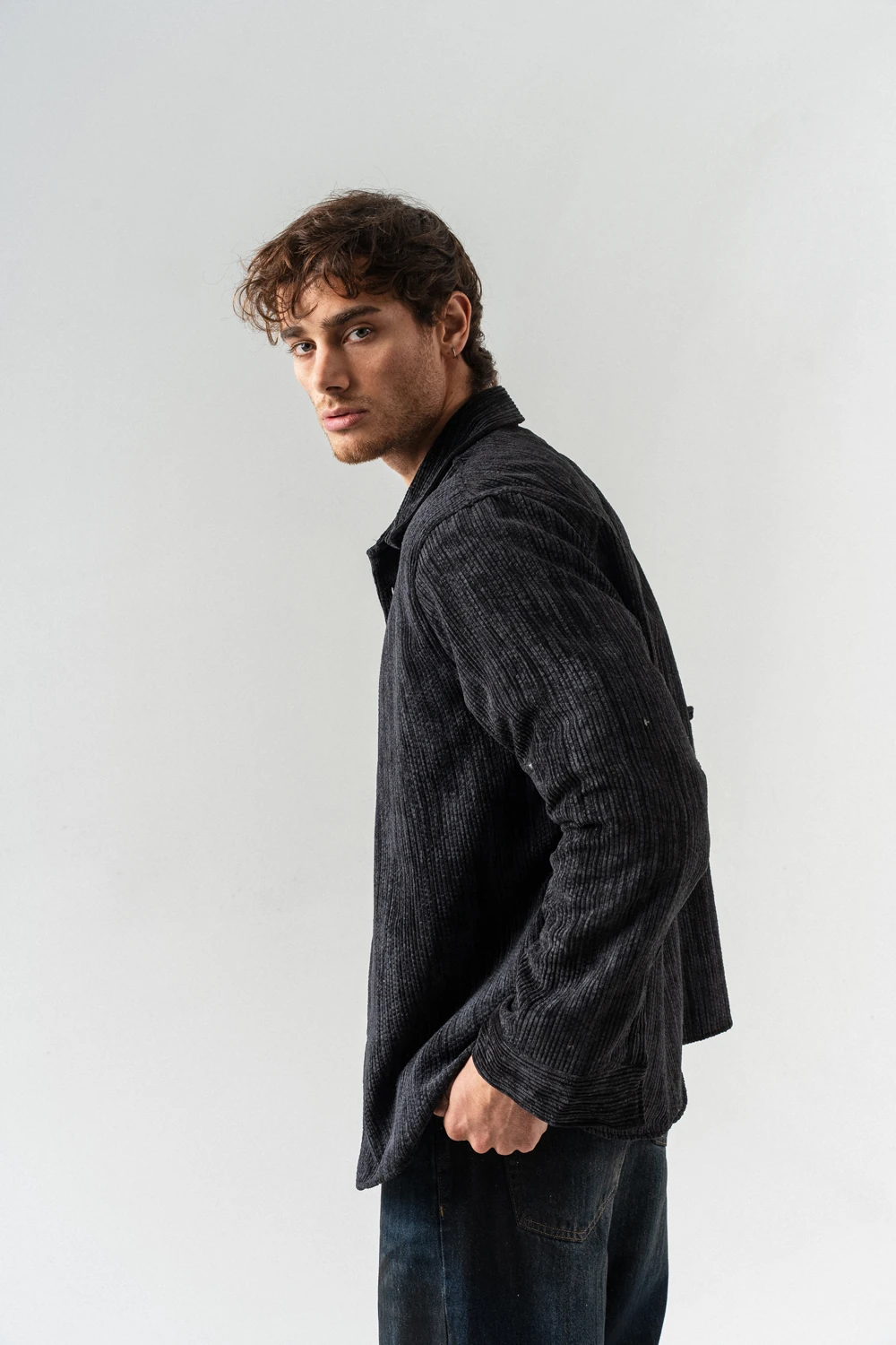 Vantedge Kadife Gömlek