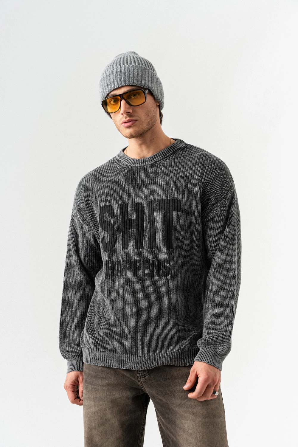 Happens Bisiklet Yaka Triko Kazak