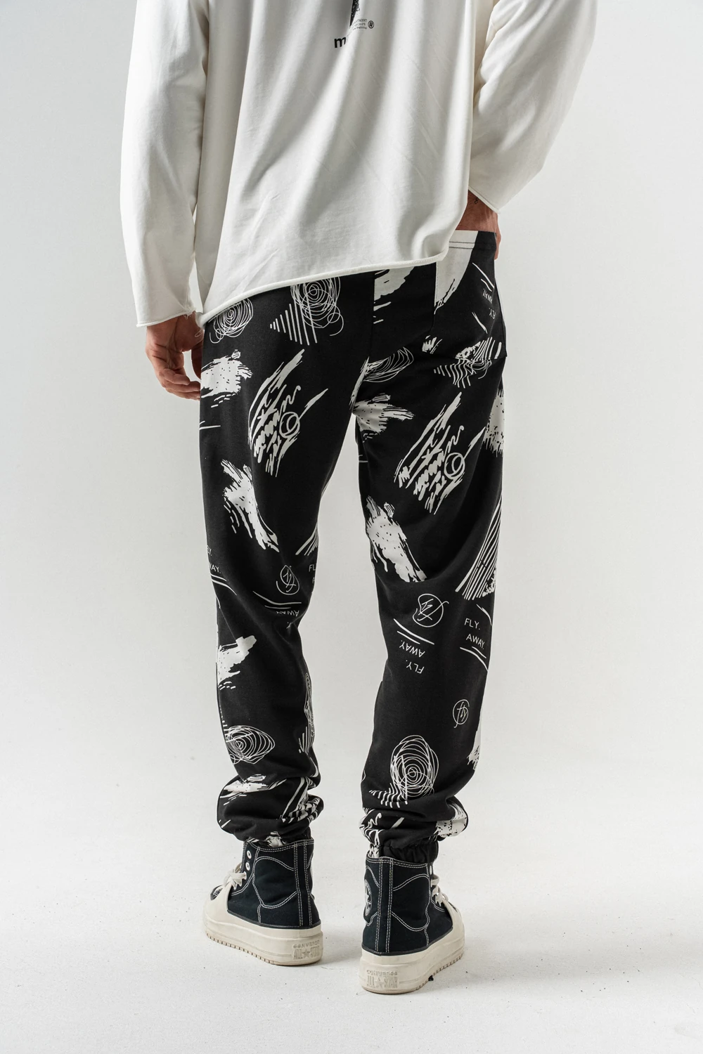 Fly Bel ve Paça Lastikli Jogger Eşofman