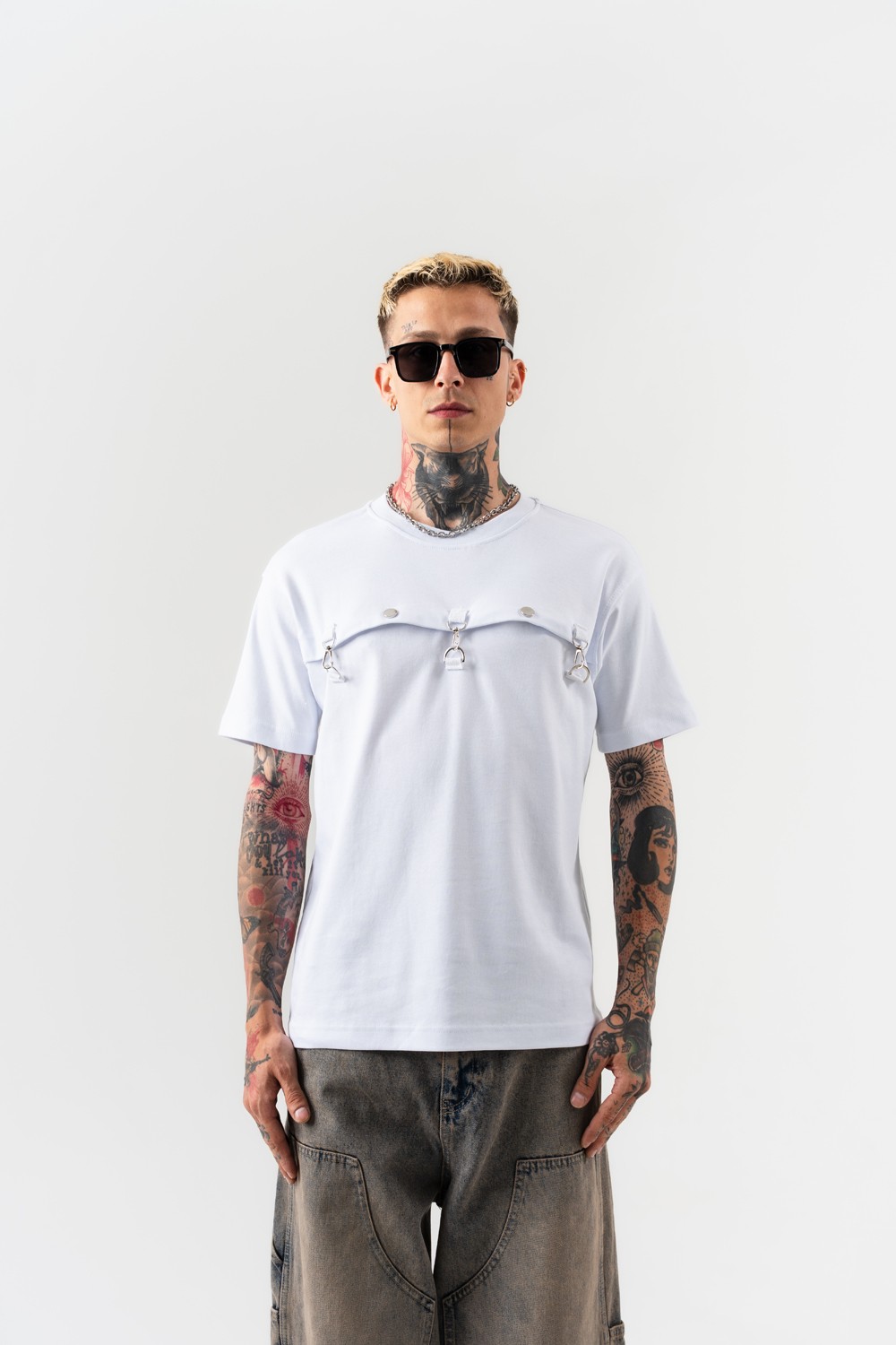 Strip Hook Oversize T-shirt