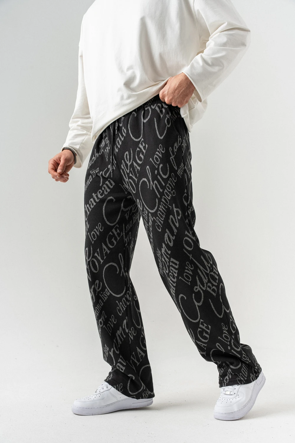 Voyage Bel Lastikli Baggy Pantolon