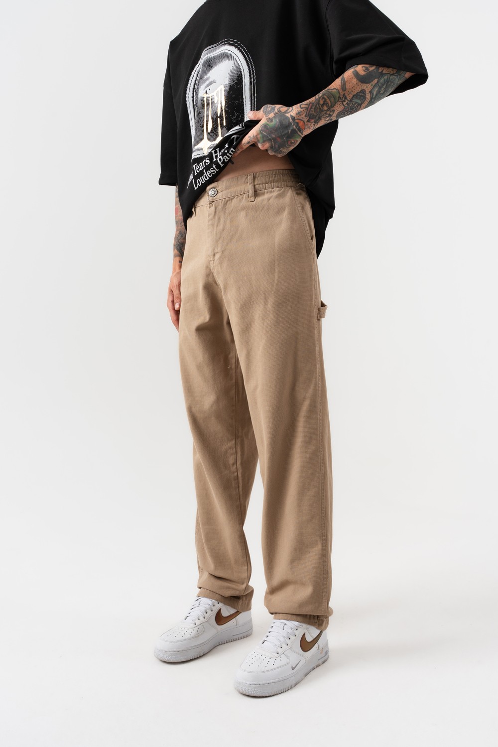 Stable Canvas Baggy Pantolon