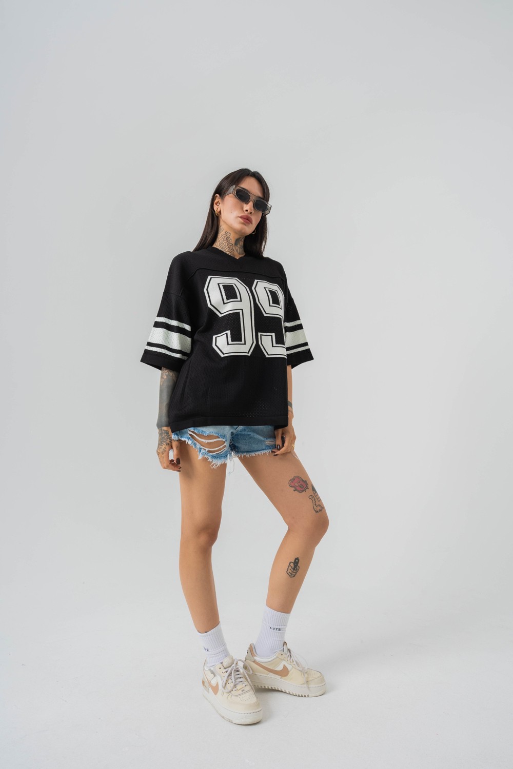 99 Knit Oversize Triko T-shirt