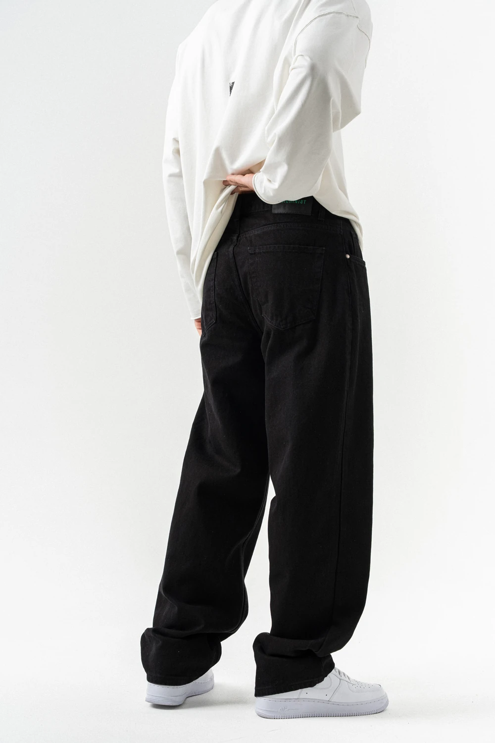 Nightgrid Jean Baggy Pantolon