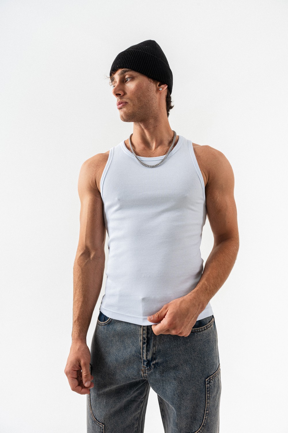 Mach Basic Slim Atlet - Beyaz