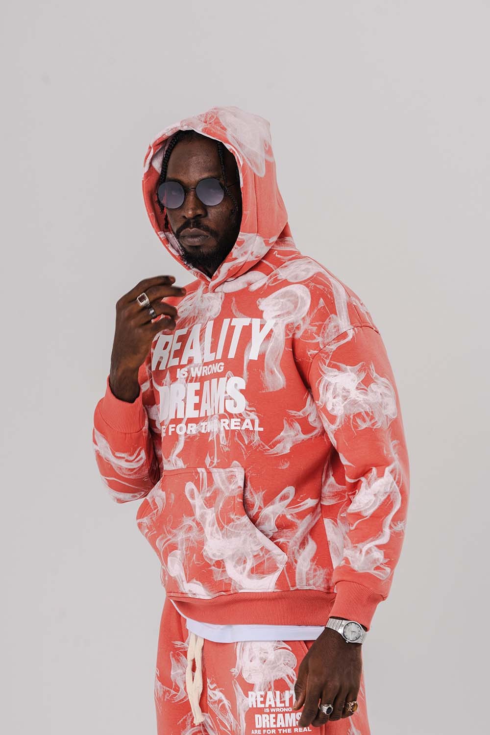 Reality Şardonlu Hoodie ve Eşofman Alt Takım