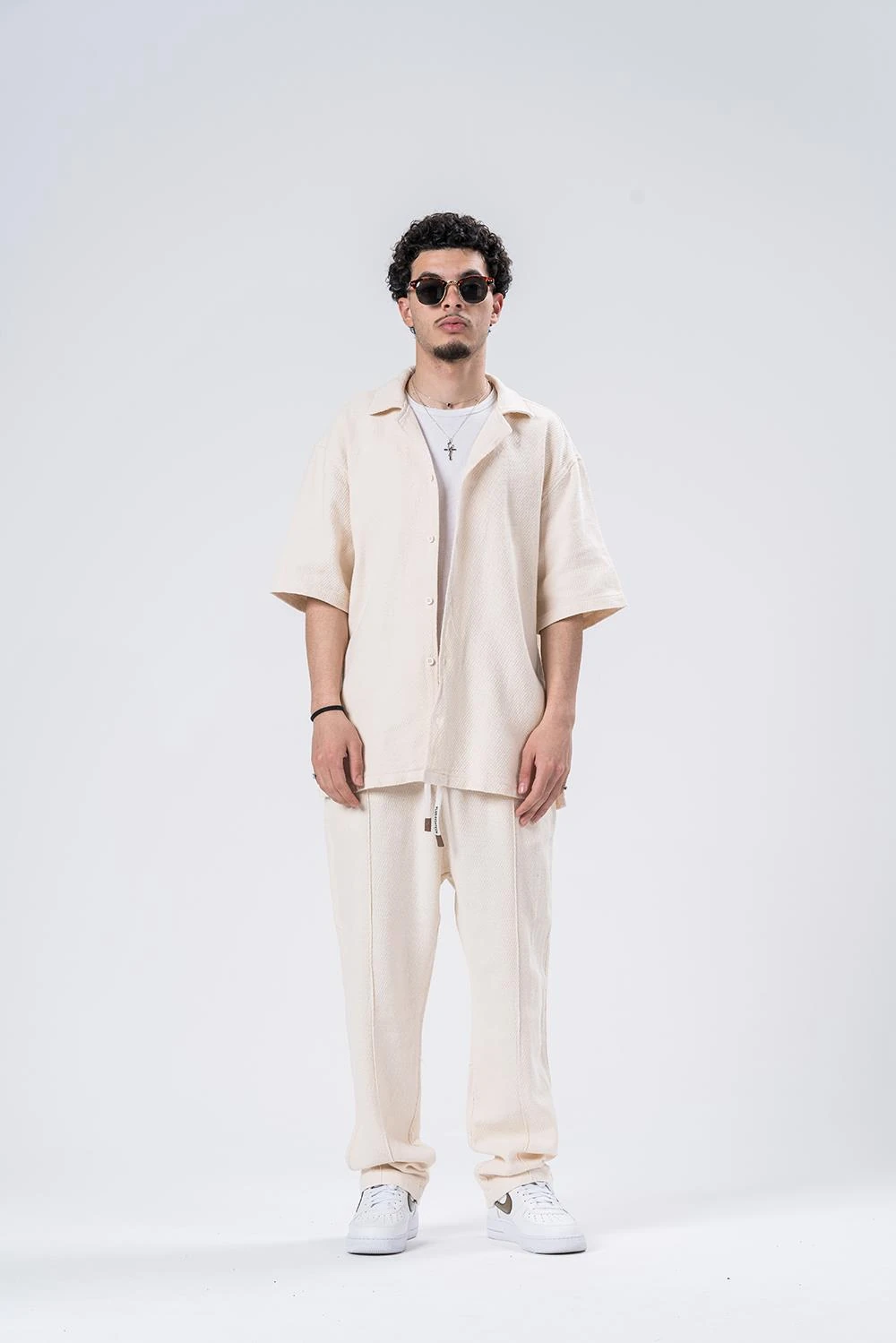 Ibiza Keten Gömlek Ve Pantolon Takım