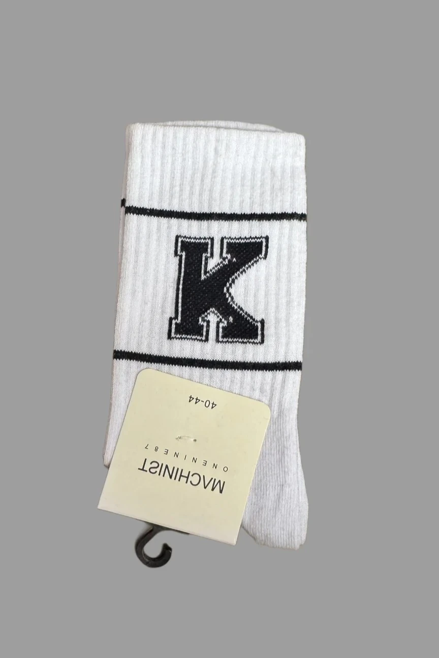 K Harf Çorap