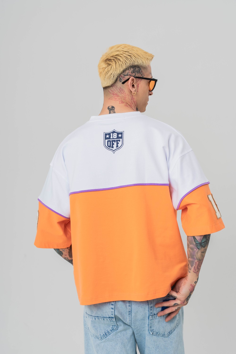 Eighty-Eight V Yaka Oversize T-shirt