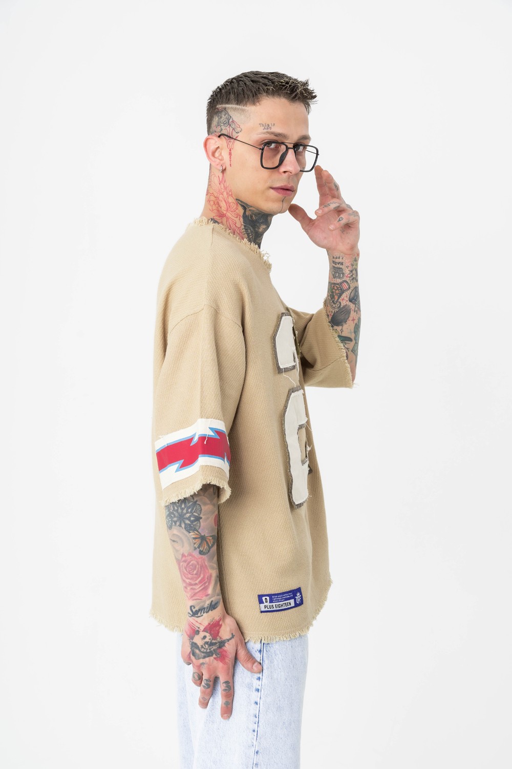 Wicker 21 Pis Dikiş Oversize Koton T-shirt