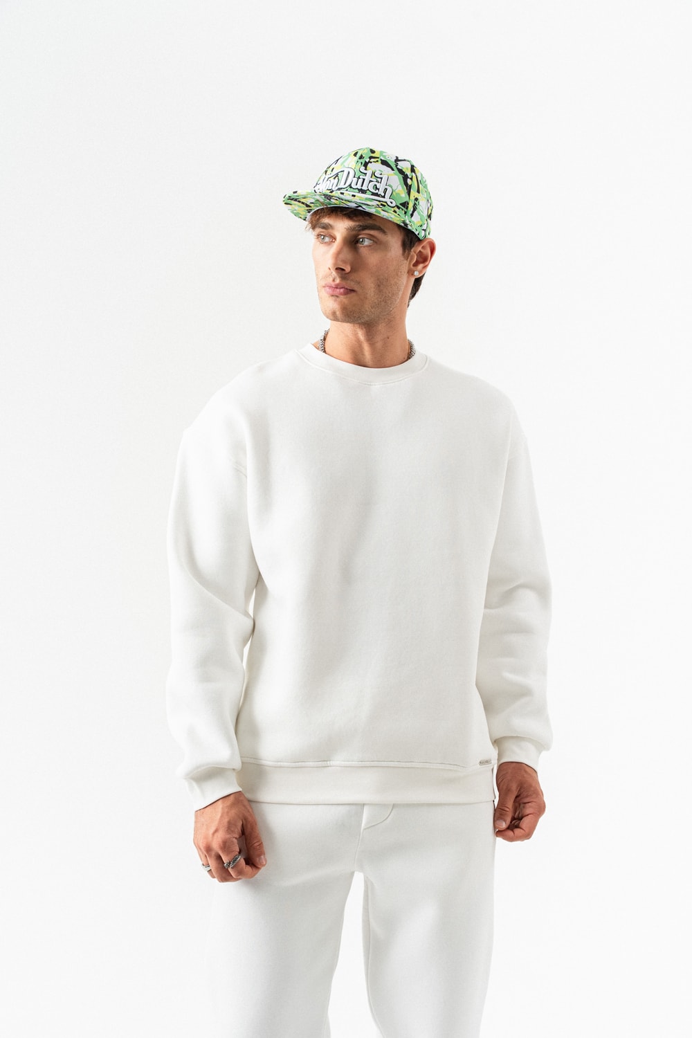Overcast Bisiklet Yaka Sweatshirt