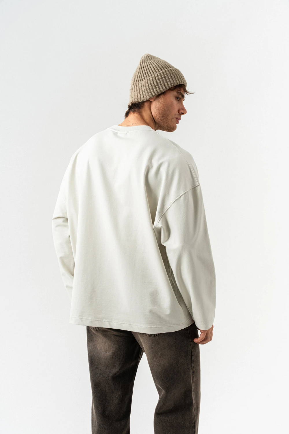 Livin Icon Bisiklet Yaka Sweatshirt