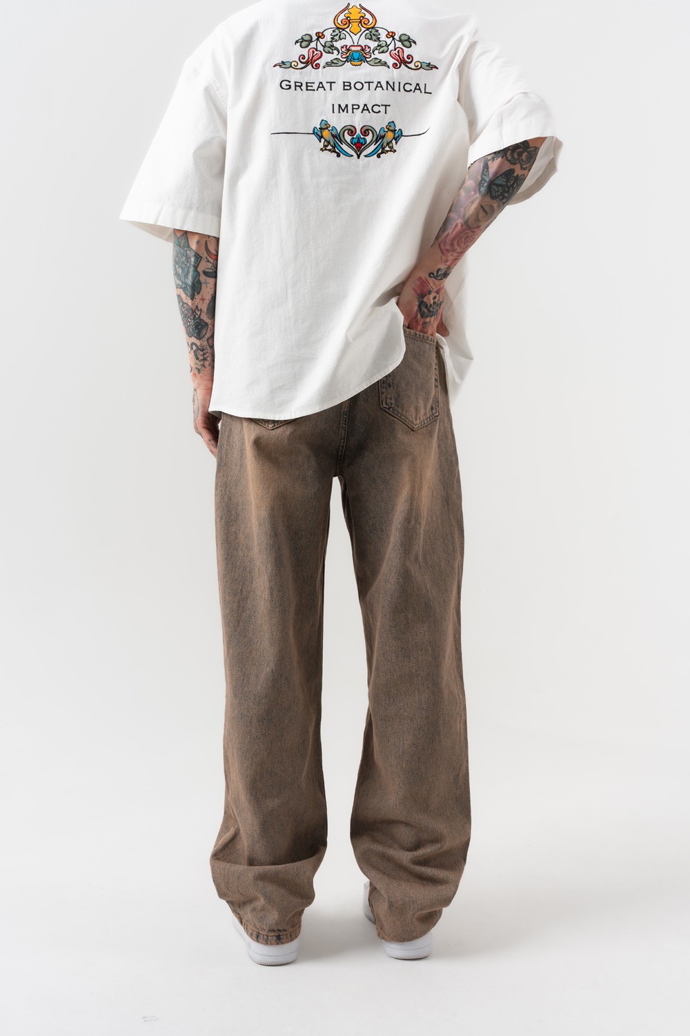 Ghostline Jean Baggy Pantolon